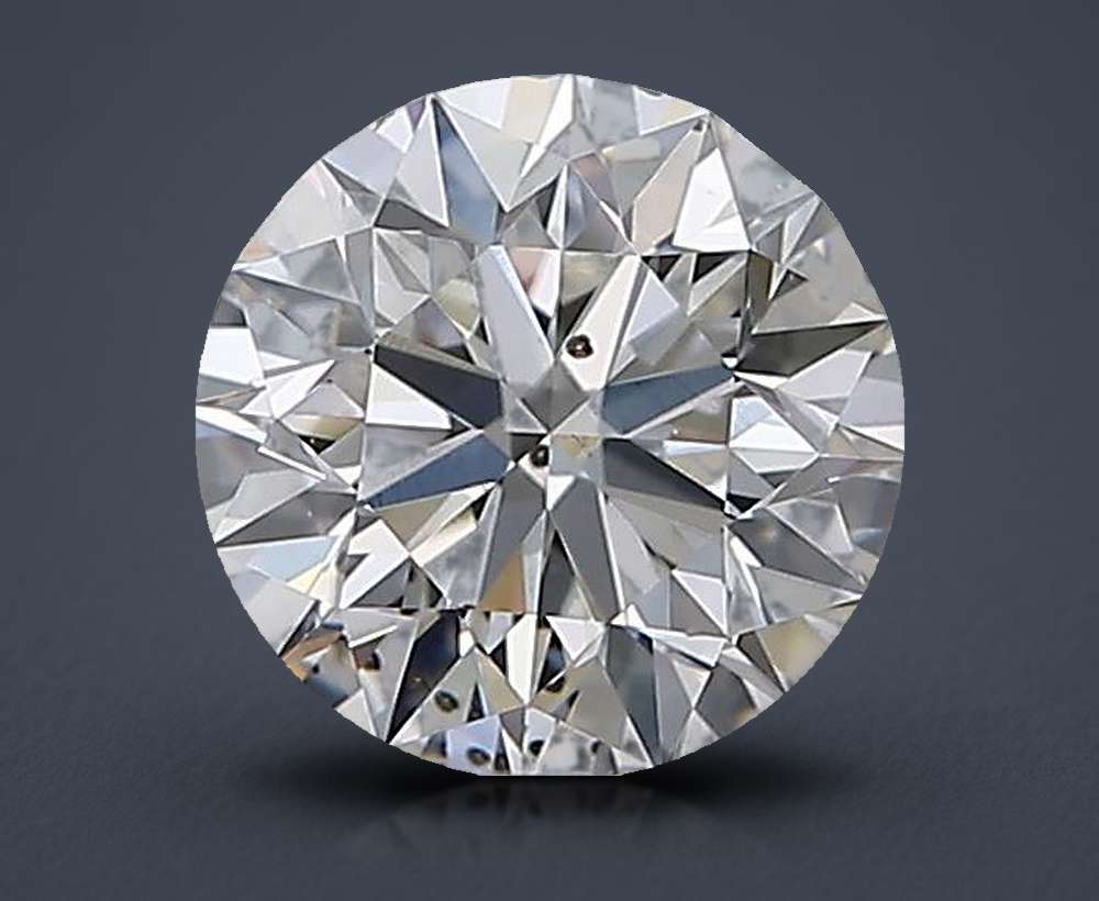 0.90 Carat Round Natural Diamond