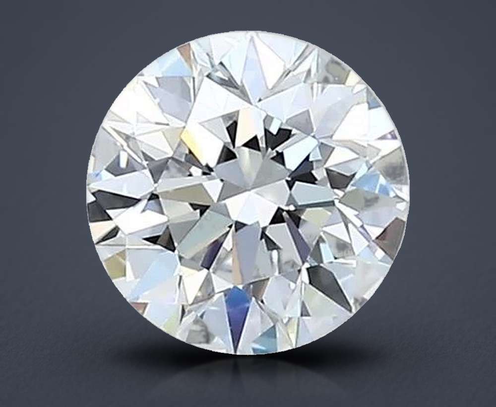 0.78 Carat Round Natural Diamond