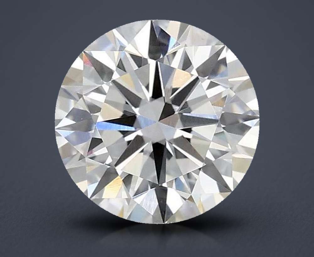 3.74 Carat Round Lab Diamond