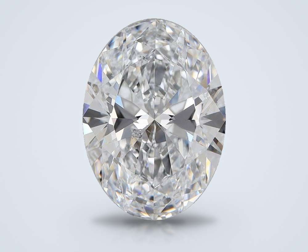 3.38 Carat Oval Lab Diamond