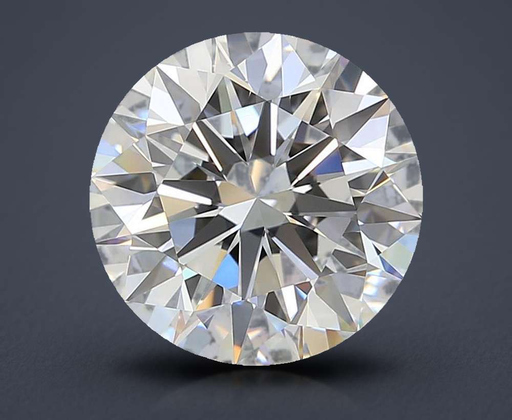 3.09 Carat Round Lab Diamond
