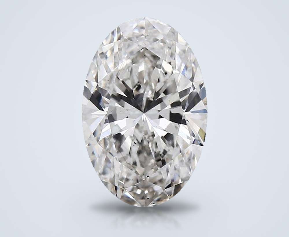 2.52 Carat Oval Lab Diamond