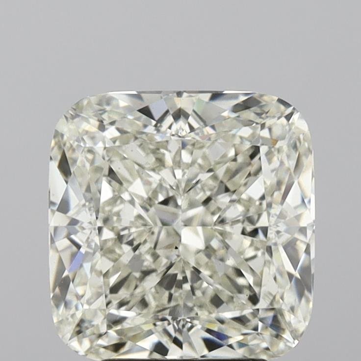 4.63ct I VS2 Rare Carat Ideal Cut Cushion Lab Grown Diamond