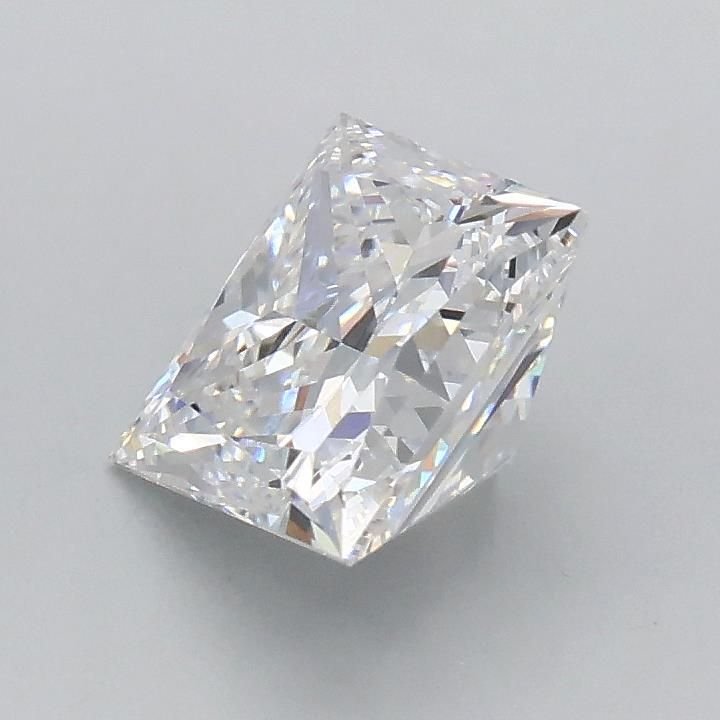 1.08ct D VVS2 Rare Carat Ideal Cut Princess Lab Grown Diamond