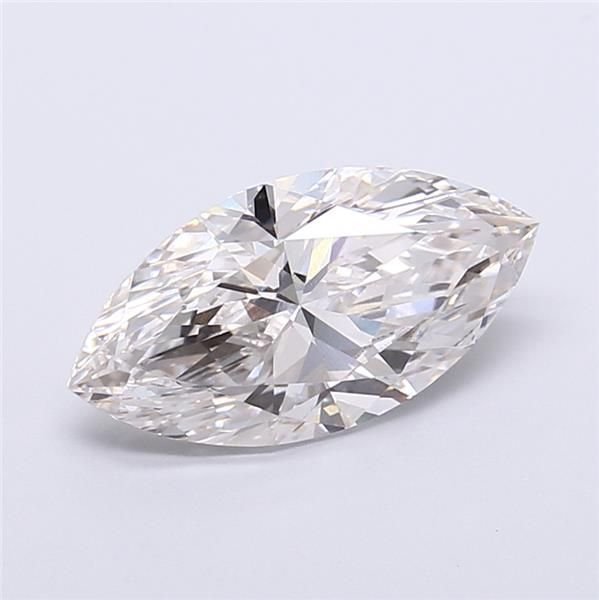3.01ct H VVS2 Rare Carat Ideal Cut Marquise Lab Grown Diamond