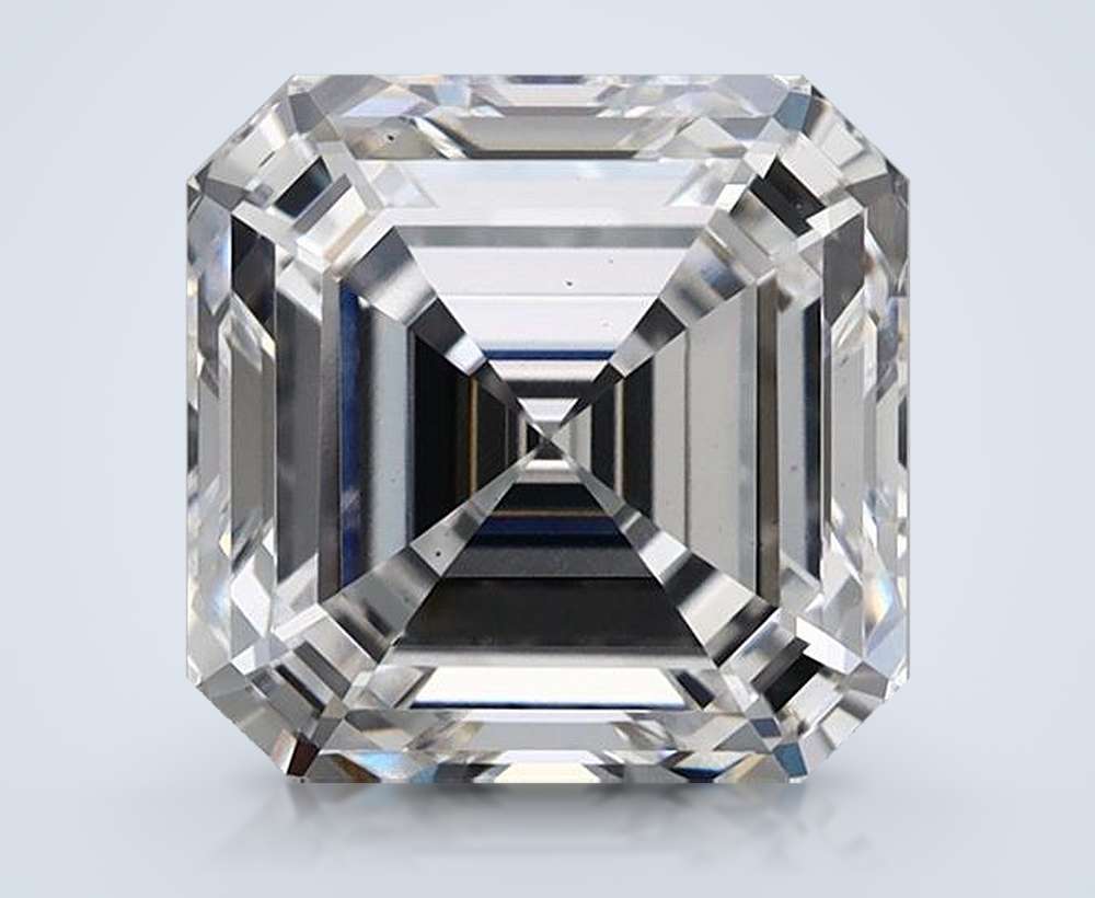 4.08 Carat Asscher Lab Diamond
