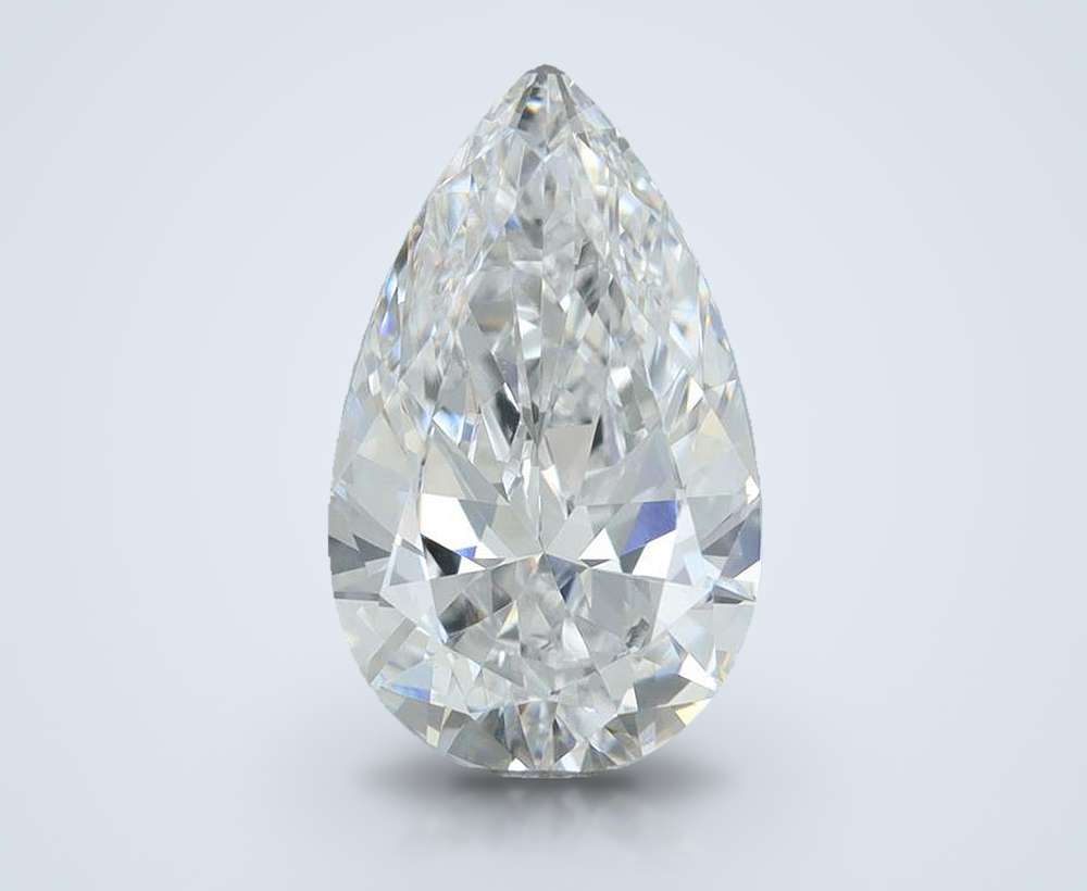1.00 Carat Pear Lab Diamond