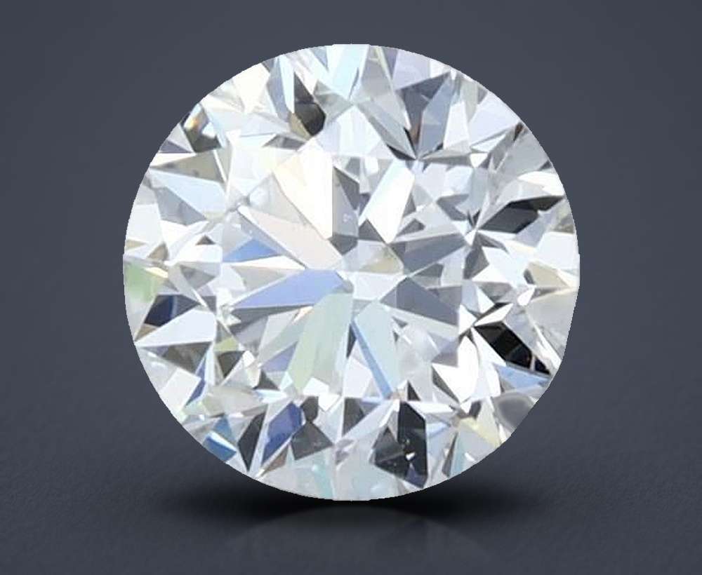 0.70 Carat Round Natural Diamond