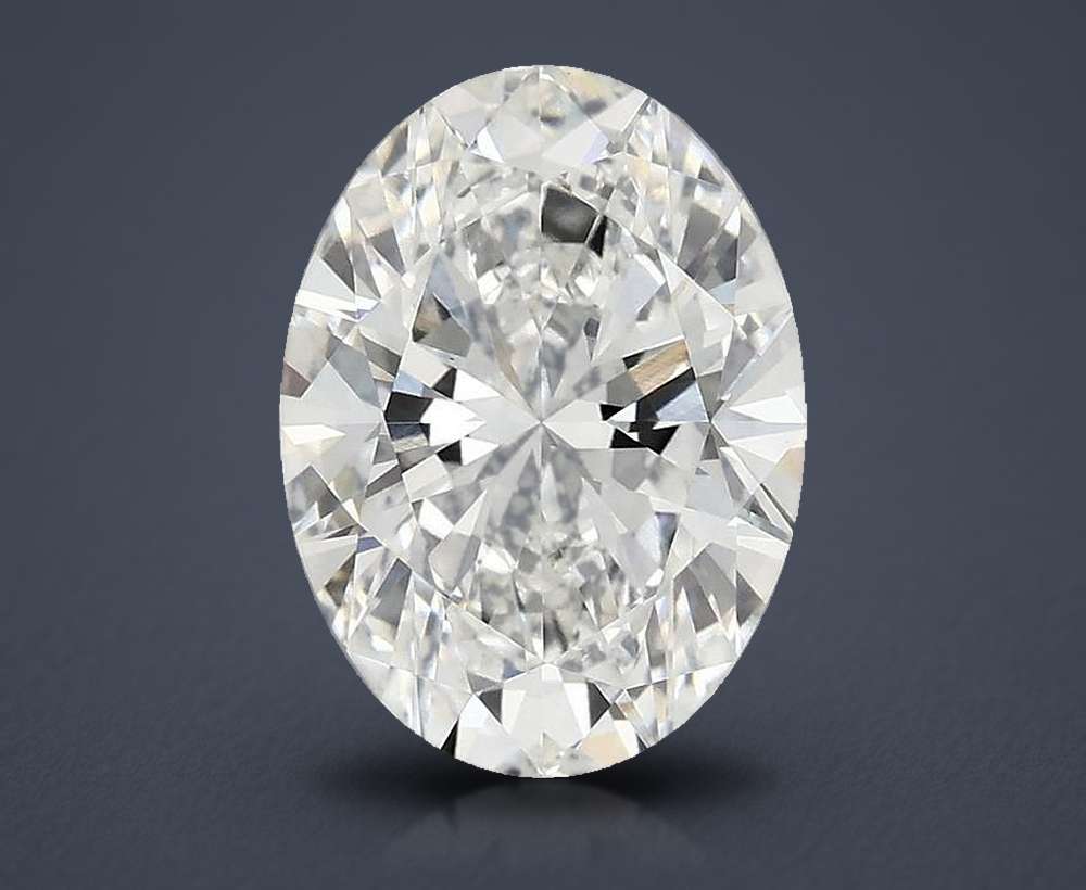 3.00 Carat Oval Lab Diamond