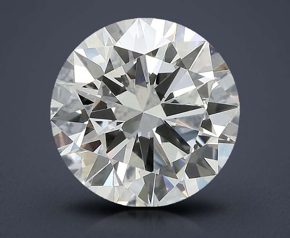 4.32 Carat Round Lab Diamond