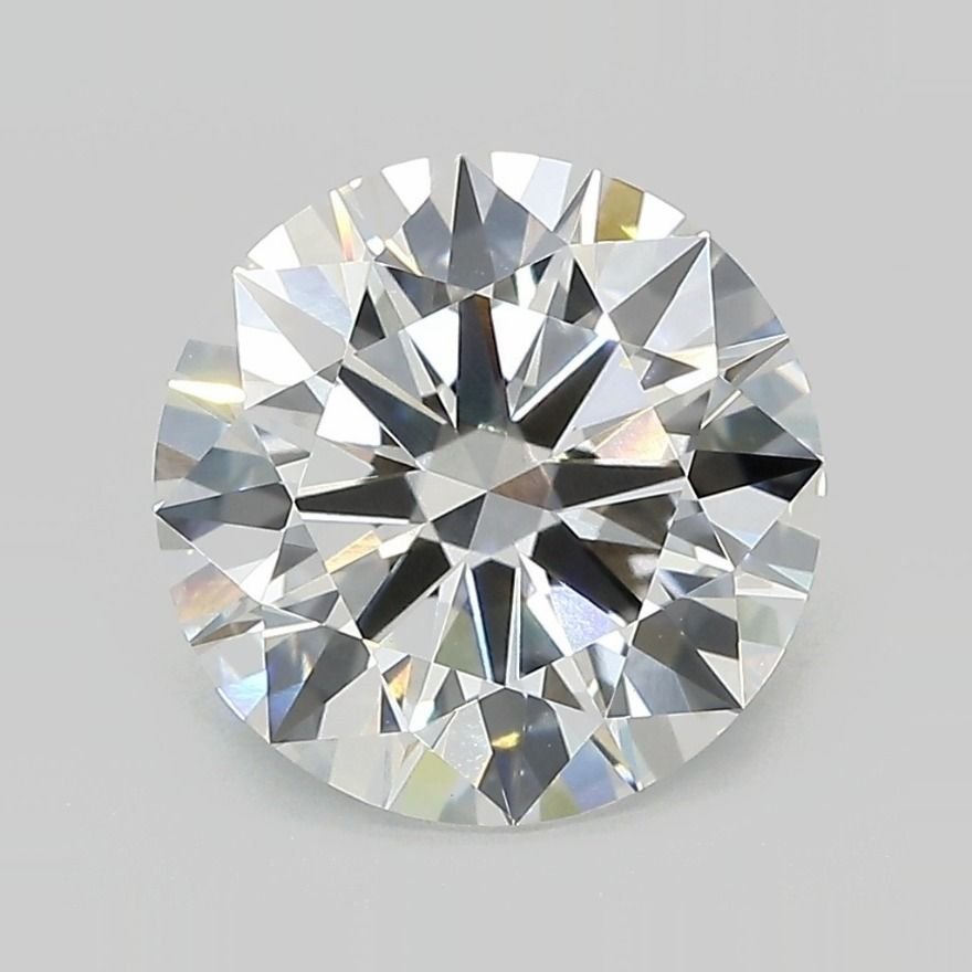 3.63ct E VVS2 Rare Carat Ideal Cut Round Lab Grown Diamond