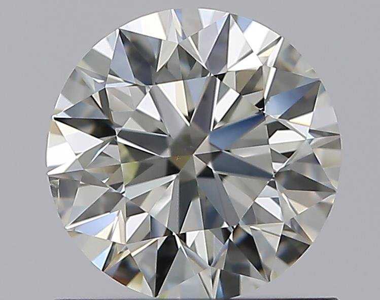 0.83ct K SI1 Rare Carat Ideal Cut Round Diamond