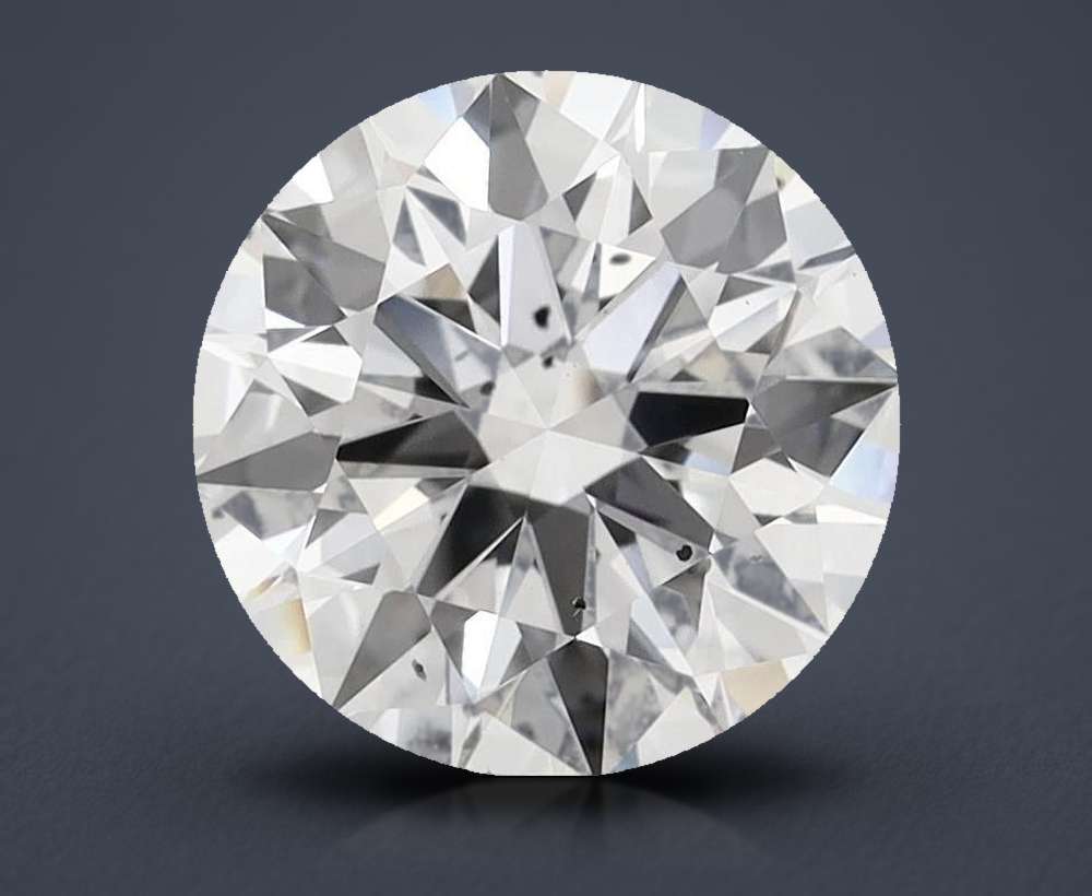 3.44 Carat Round Lab Diamond
