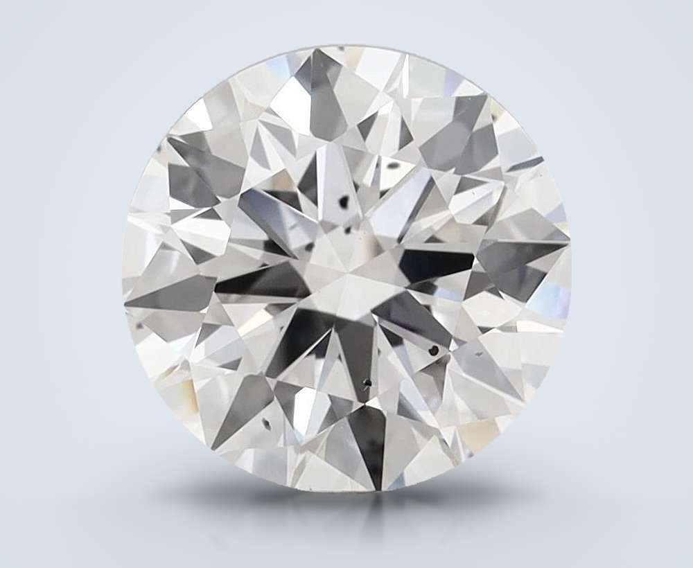 3.44 Carat Round Lab Diamond