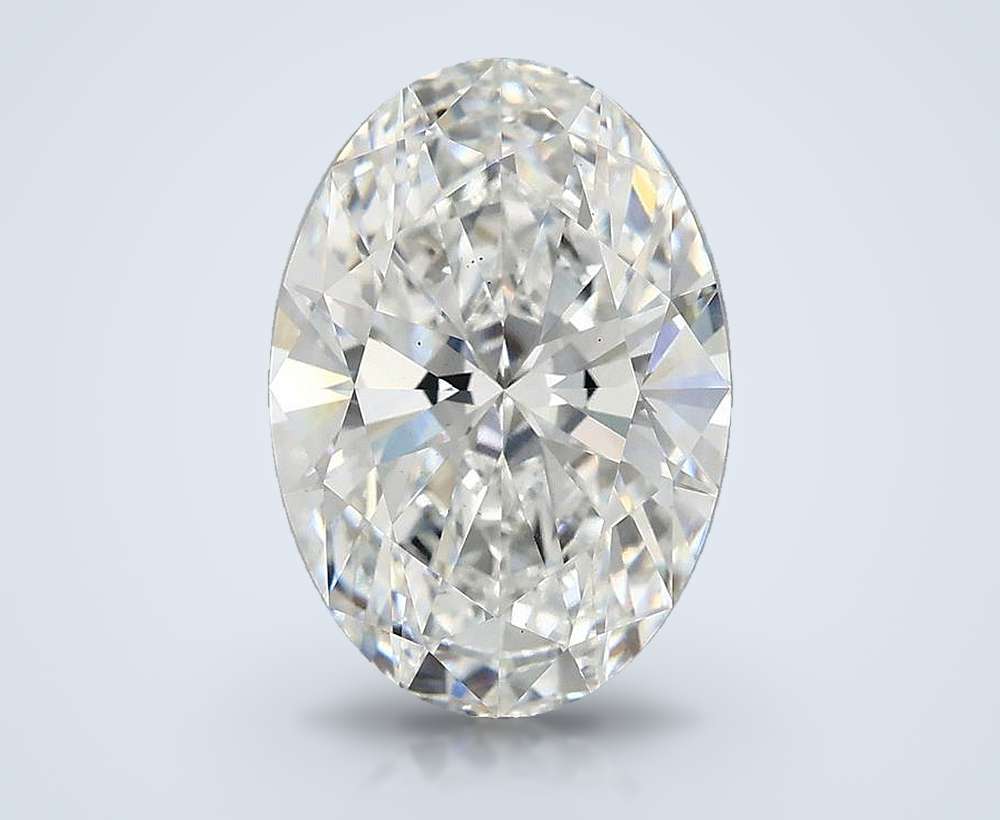 4.65 Carat Oval Lab Diamond