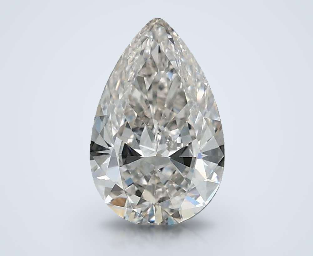 1.00 Carat Pear Natural Diamond