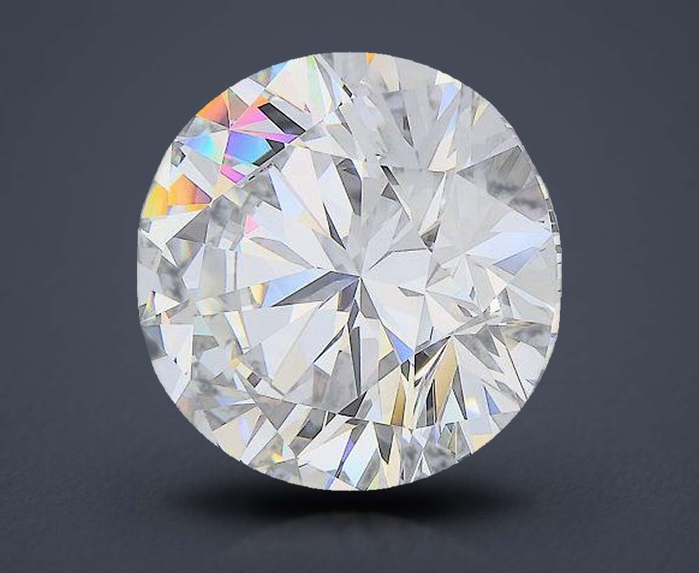 2.55 Carat Round Lab Diamond