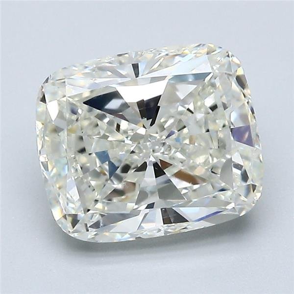 3.04ct J VS2 Very Good Cut Cushion Diamond