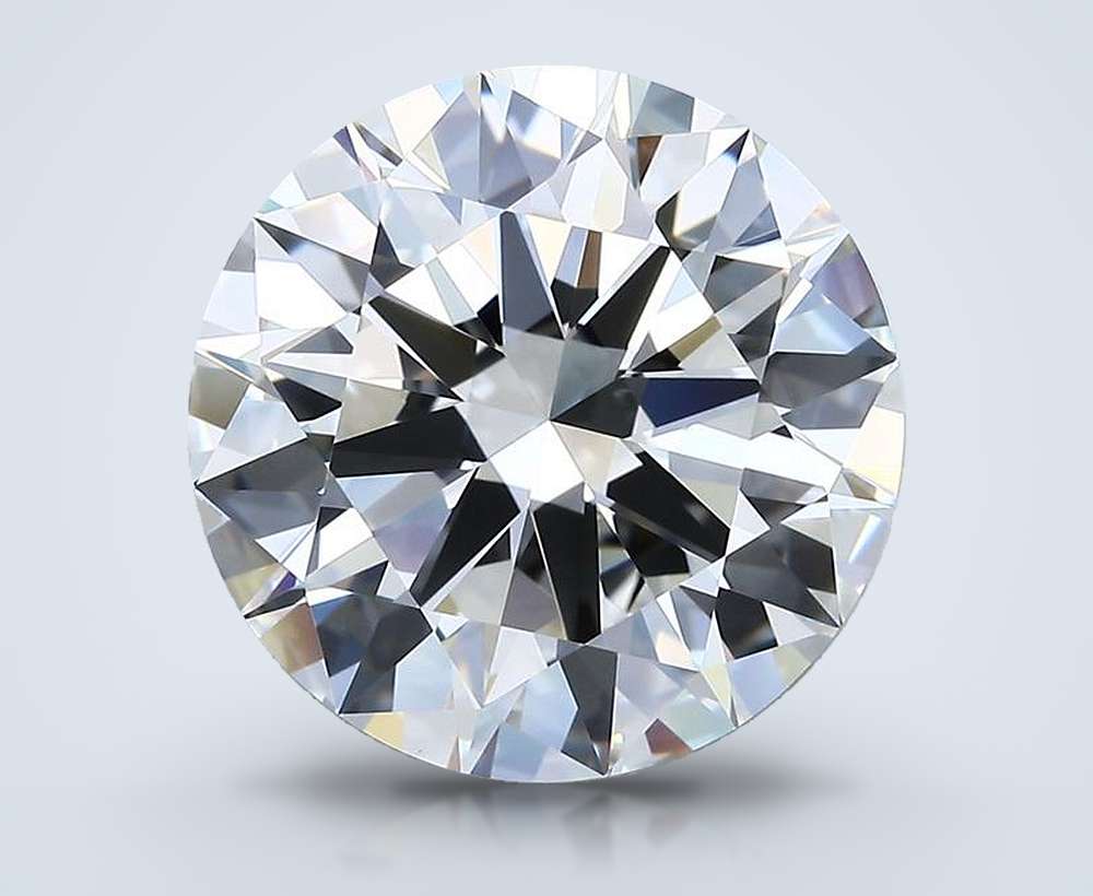 6.29 Carat Round Natural Diamond