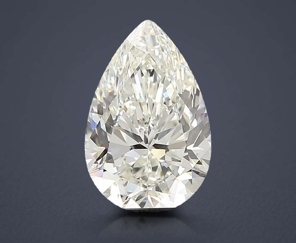 3.01 Carat Pear Natural Diamond