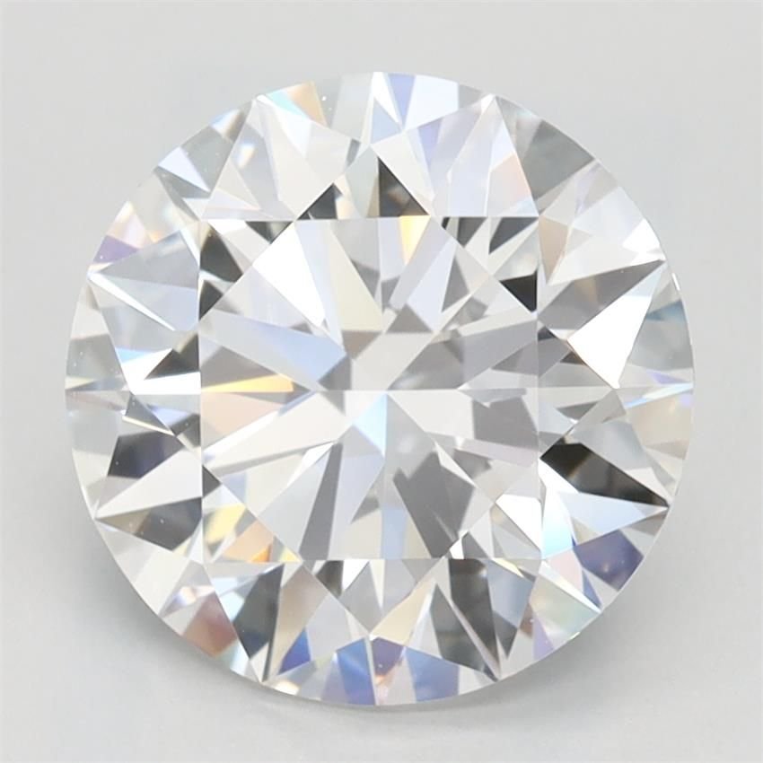 2.55ct D IF Rare Carat Ideal Cut Round Lab Grown Diamond