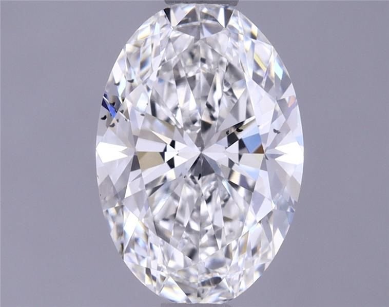 1.17ct F SI1 Rare Carat Ideal Cut Oval Lab Grown Diamond