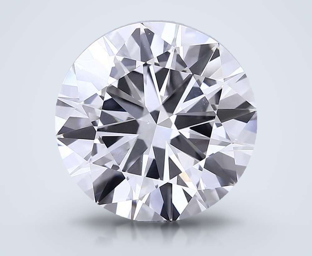 10.02 Carat Round Lab Diamond
