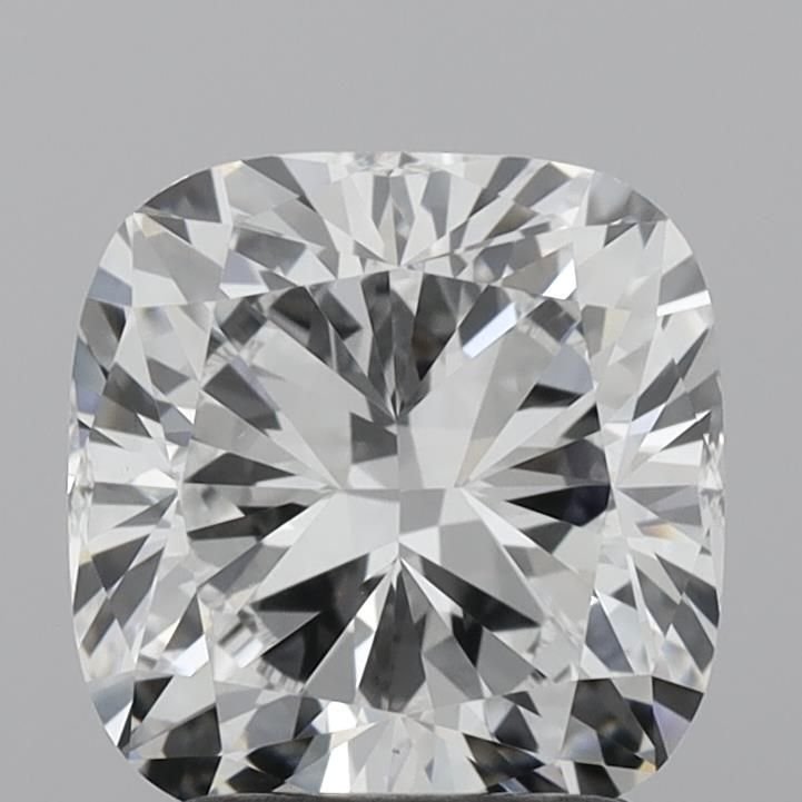 2.32ct E VVS1 Rare Carat Ideal Cut Cushion Lab Grown Diamond