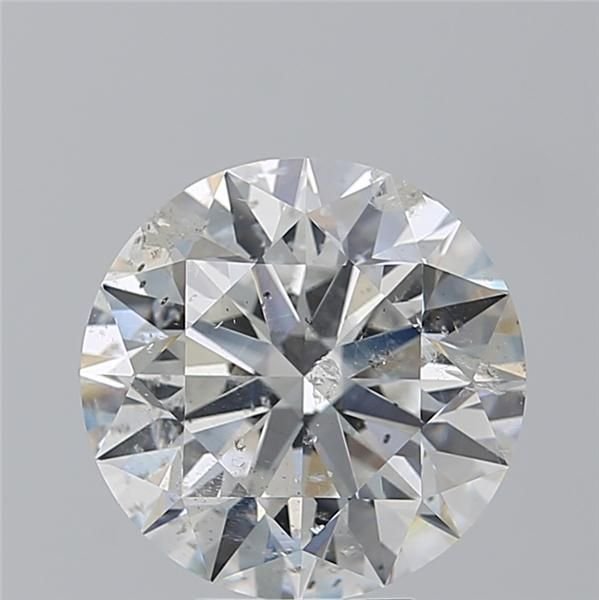5.10ct F SI2 Excellent Cut Round Diamond