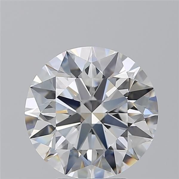 4.17ct D VVS2 Rare Carat Ideal Cut Round Diamond