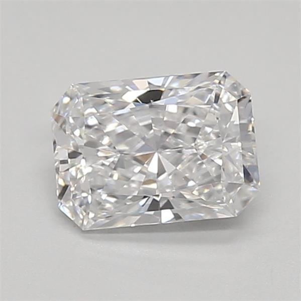 0.66ct D VVS2 Rare Carat Ideal Cut Radiant Lab Grown Diamond