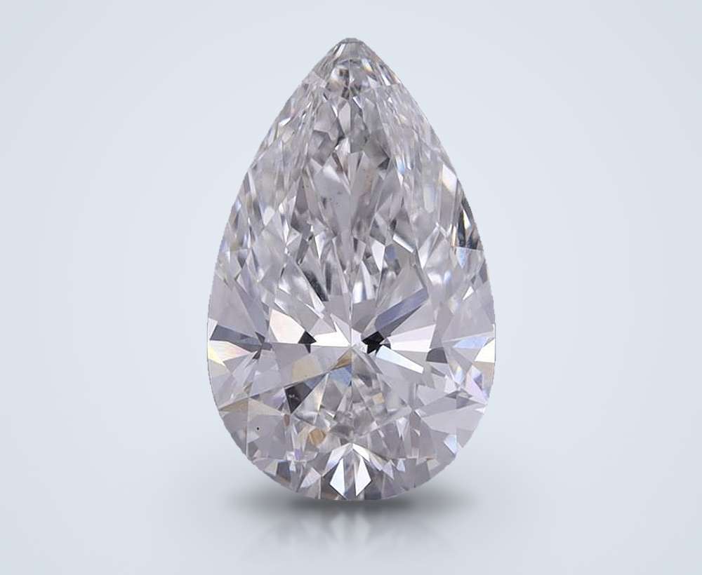 1.33 Carat Pear Lab Diamond