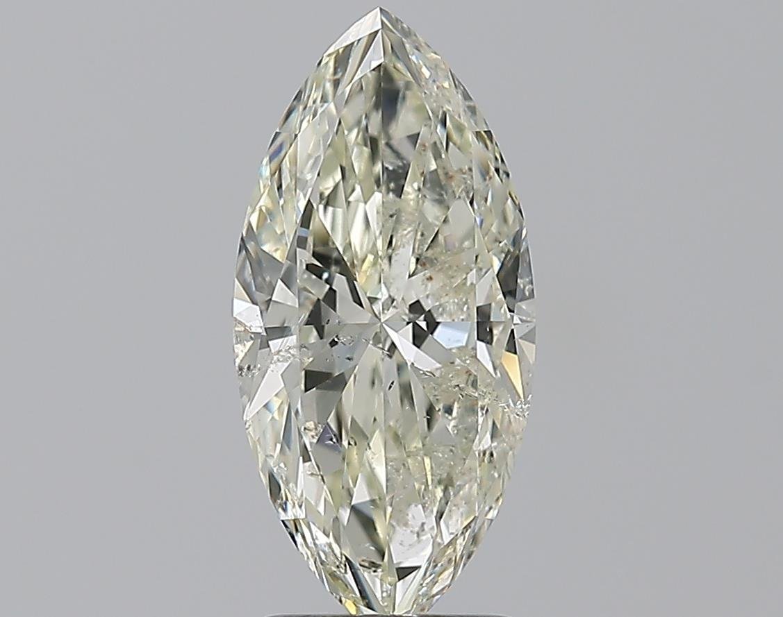 2.01ct J SI2 Rare Carat Ideal Cut Marquise Diamond