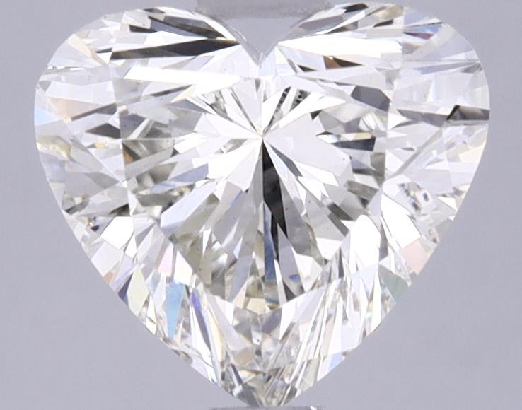 1.51ct H VS2 Rare Carat Ideal Cut Heart Lab Grown Diamond