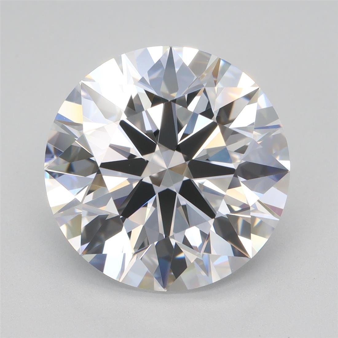 5.01ct D VVS2 Rare Carat Ideal Cut Round Lab Grown Diamond