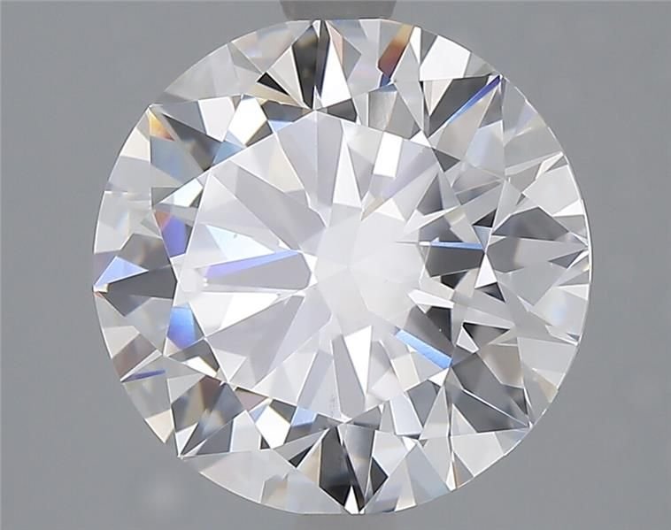 3.51ct D VS2 Excellent Cut Round Lab Grown Diamond