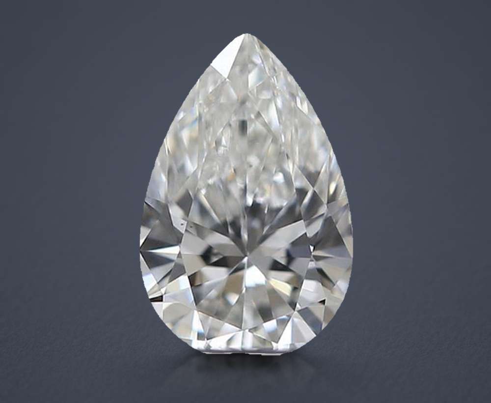 0.32 Carat Pear Natural Diamond