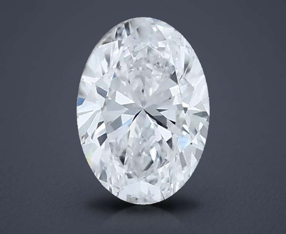 0.38 Carat Oval Lab Diamond