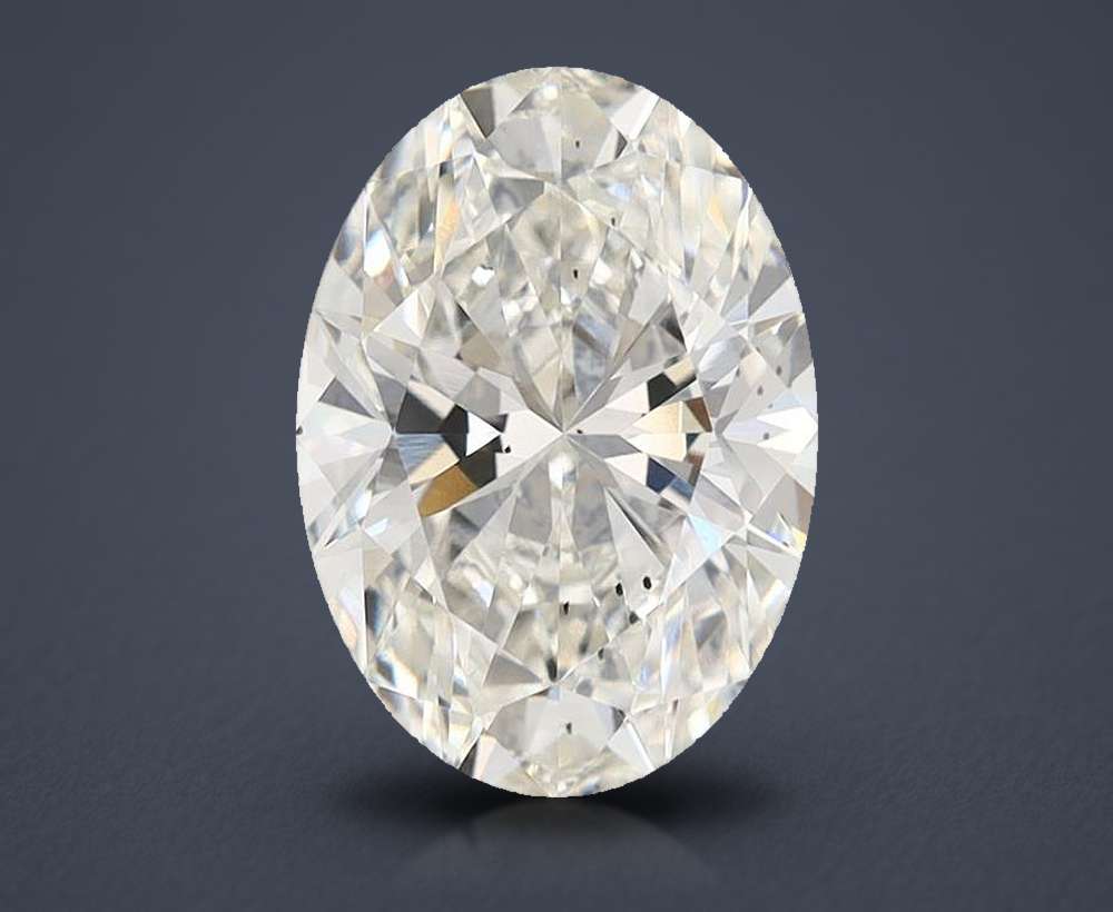 2.58 Carat Oval Lab Diamond