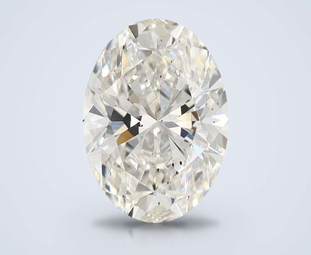 2.58 Carat Oval Lab Diamond