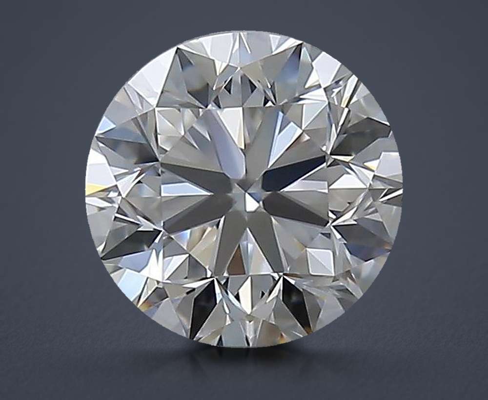 1.70 Carat Round Natural Diamond