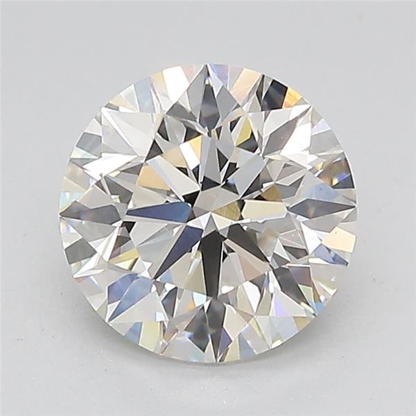 2.01ct F VVS2 Excellent Cut Round Lab Grown Diamond