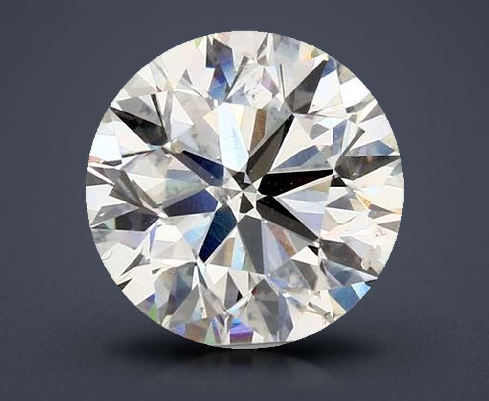 3.71 Carat Round Natural Diamond