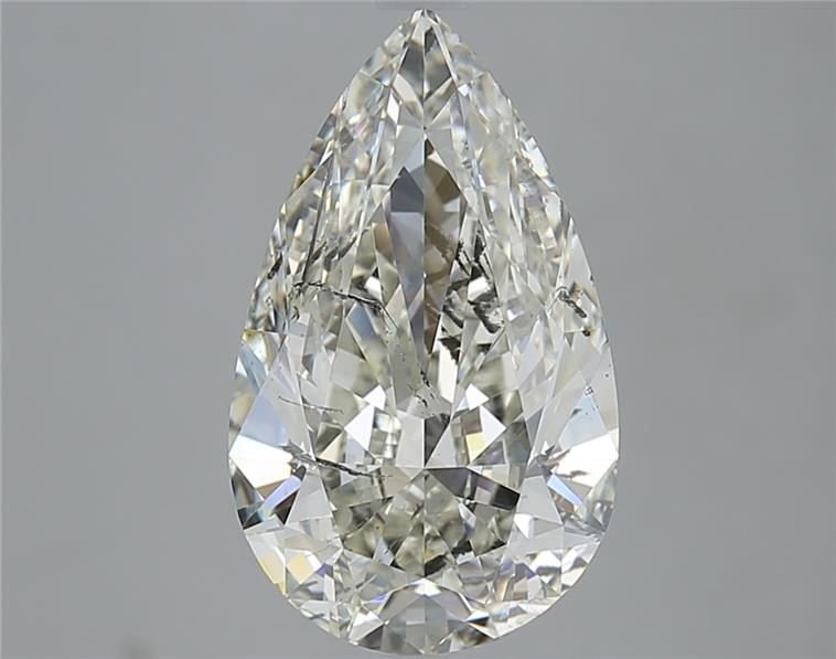 4.01ct I SI2 Very Good Cut Pear Diamond
