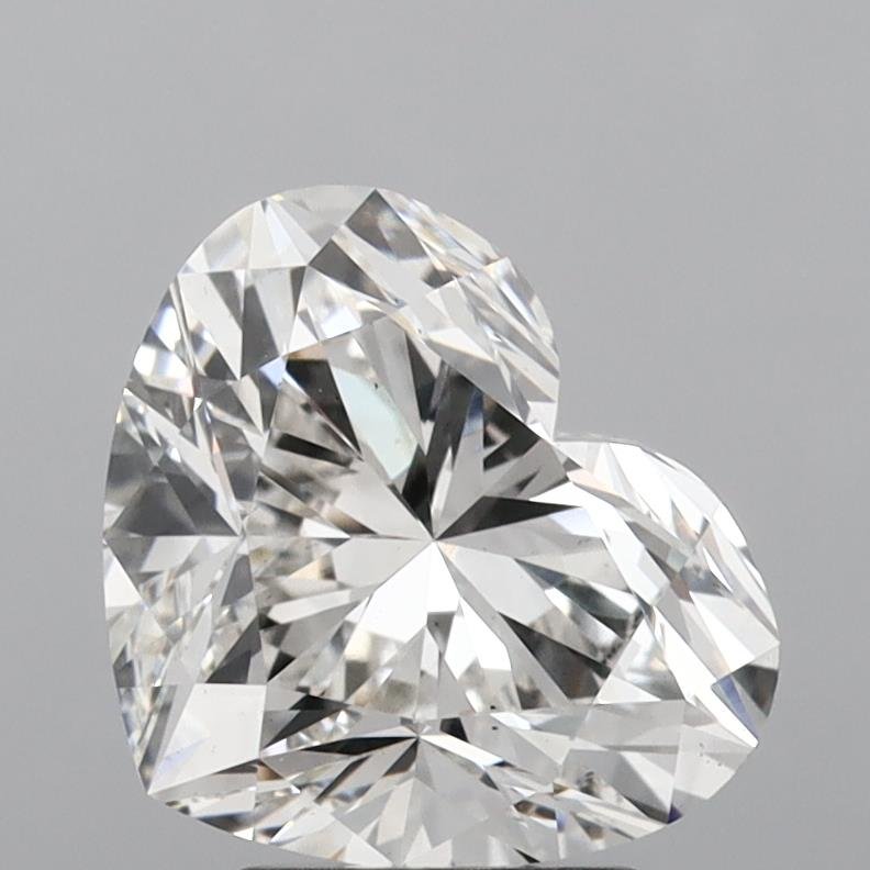 3.83ct G VS2 Rare Carat Ideal Cut Heart Lab Grown Diamond