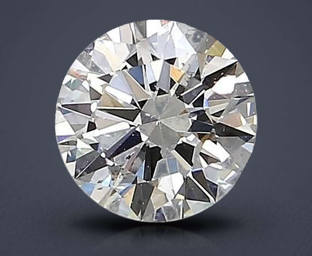 0.70 Carat Round Natural Diamond