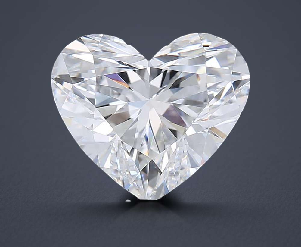 1.66 Carat Heart Lab Diamond