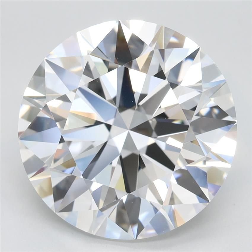 5.25ct D VVS2 Rare Carat Ideal Cut Round Lab Grown Diamond