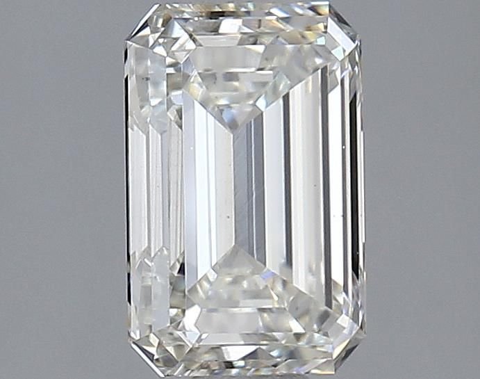 2.08ct H VS2 Rare Carat Ideal Cut Emerald Lab Grown Diamond