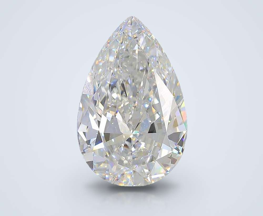 15.05 Carat Pear Lab Diamond